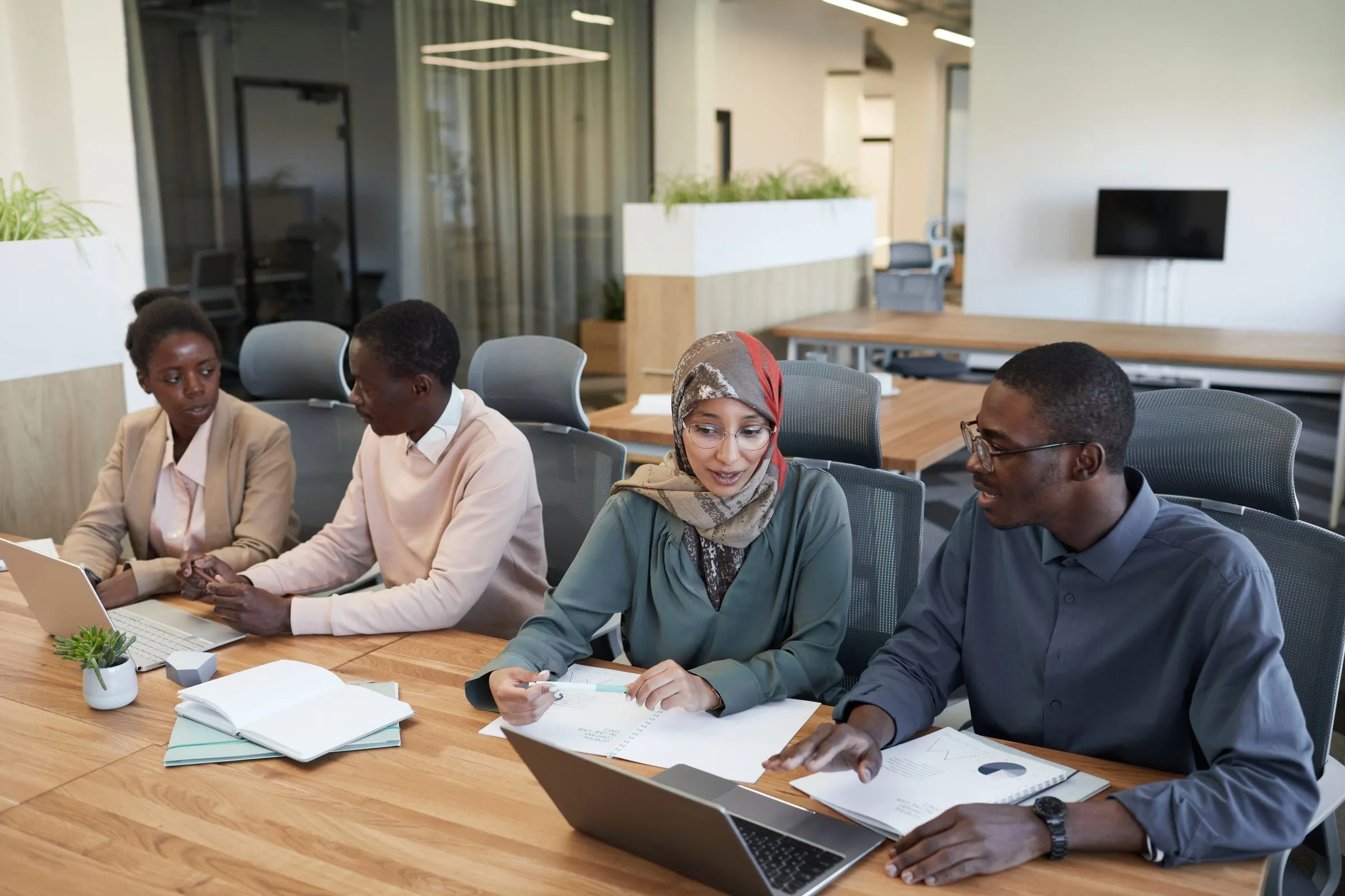 Bugufi Digital team meeting